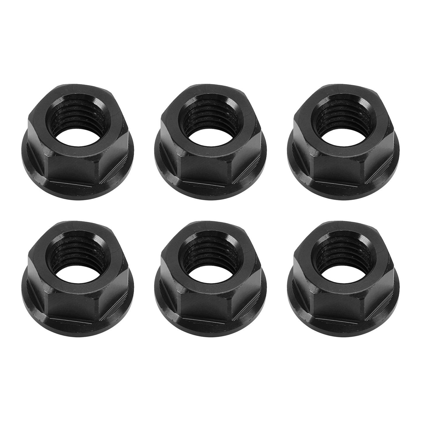 Rear Sprocket Nut Kit M10x1.5mm Black For Aprilia RSV RSV4 1000R Factory 04-16