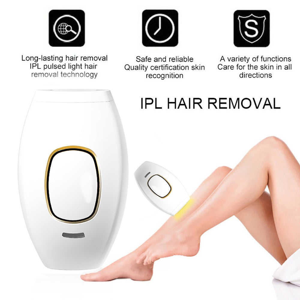 Customizable IPL Laser Hair Removal with 5 Levels At Home Device Permanent Painless Xmas gift