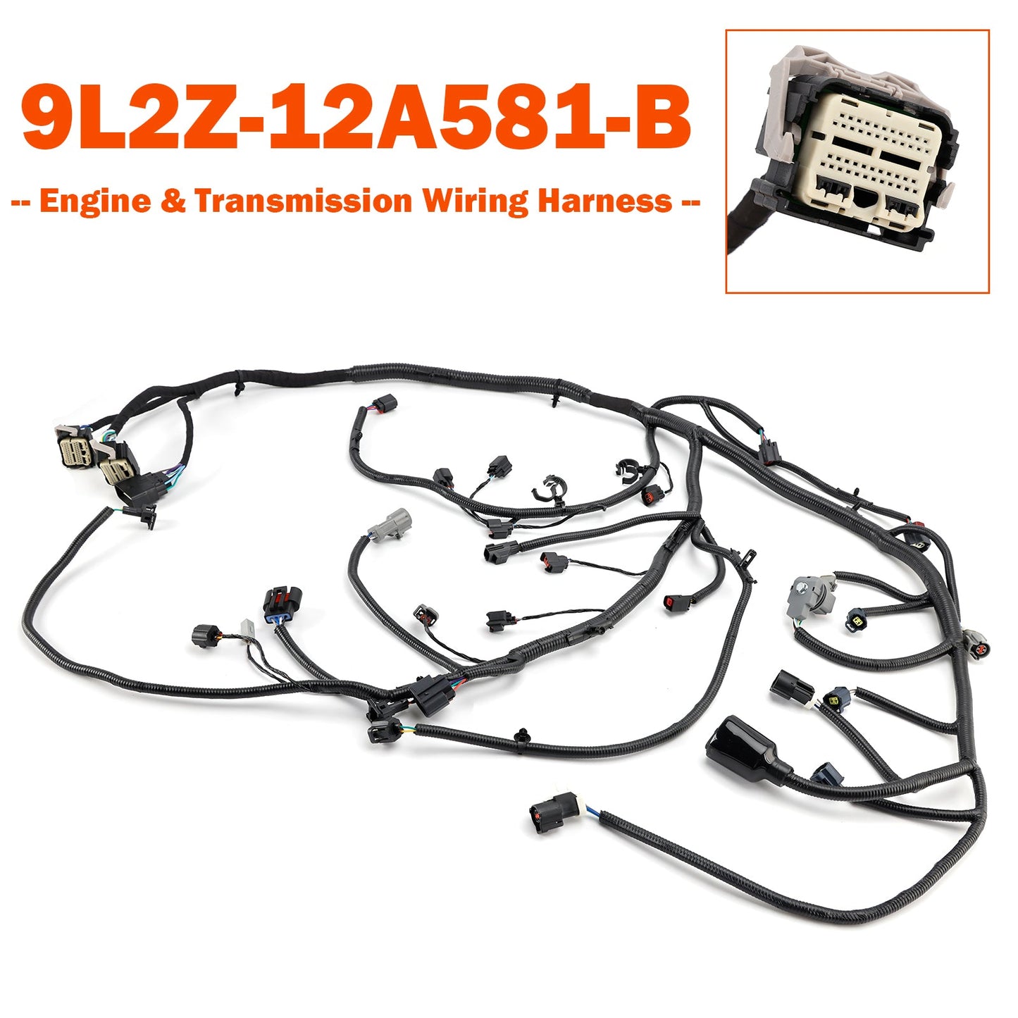 2010 For Ford Explorer, Explorer Sport Trac V6 4.0L Engine & Transmission Wiring Harness 9L2Z-12A581-B