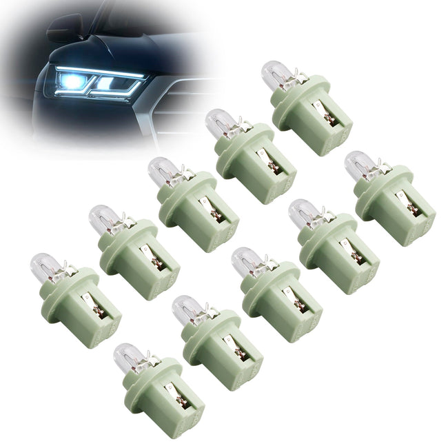 10PCS Instrument Light BX8.5D 2722MFX 12V 2W For OSRAM