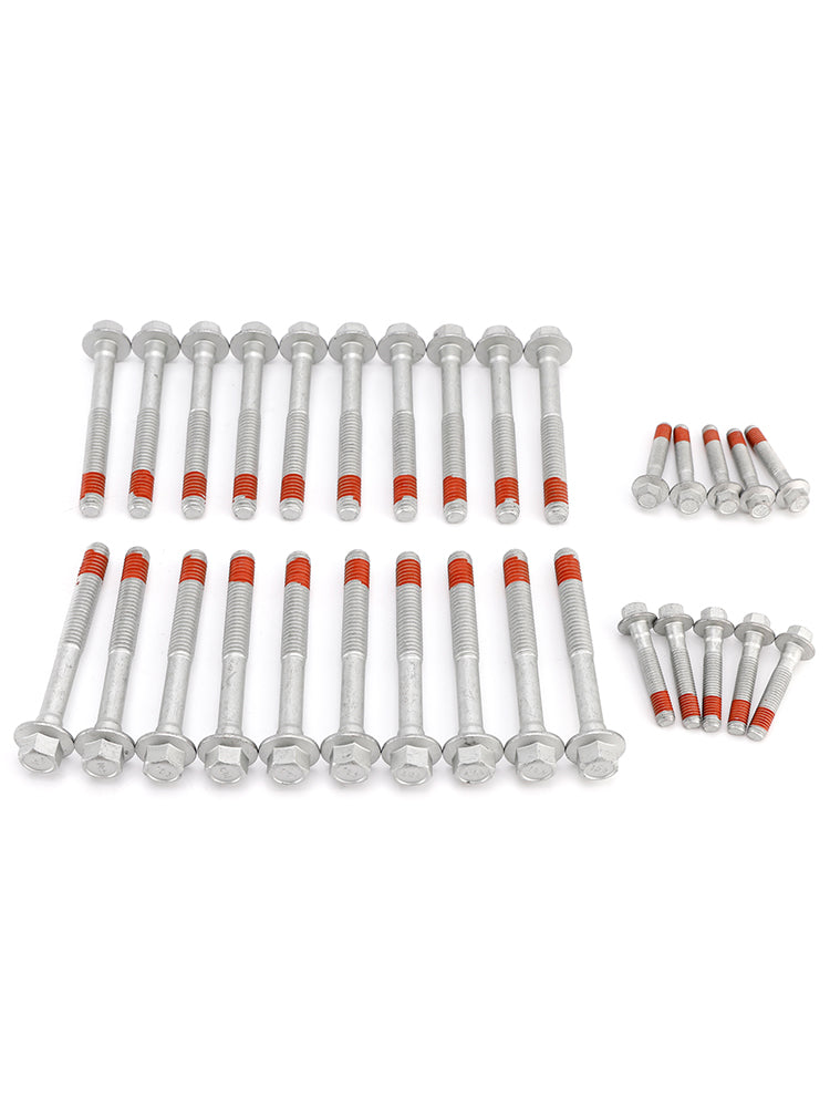 2012-2008 For Chevrolet GMT L/D V8 5967cc 6.0L 30PCS Cylinder Head Bolts BTR00568