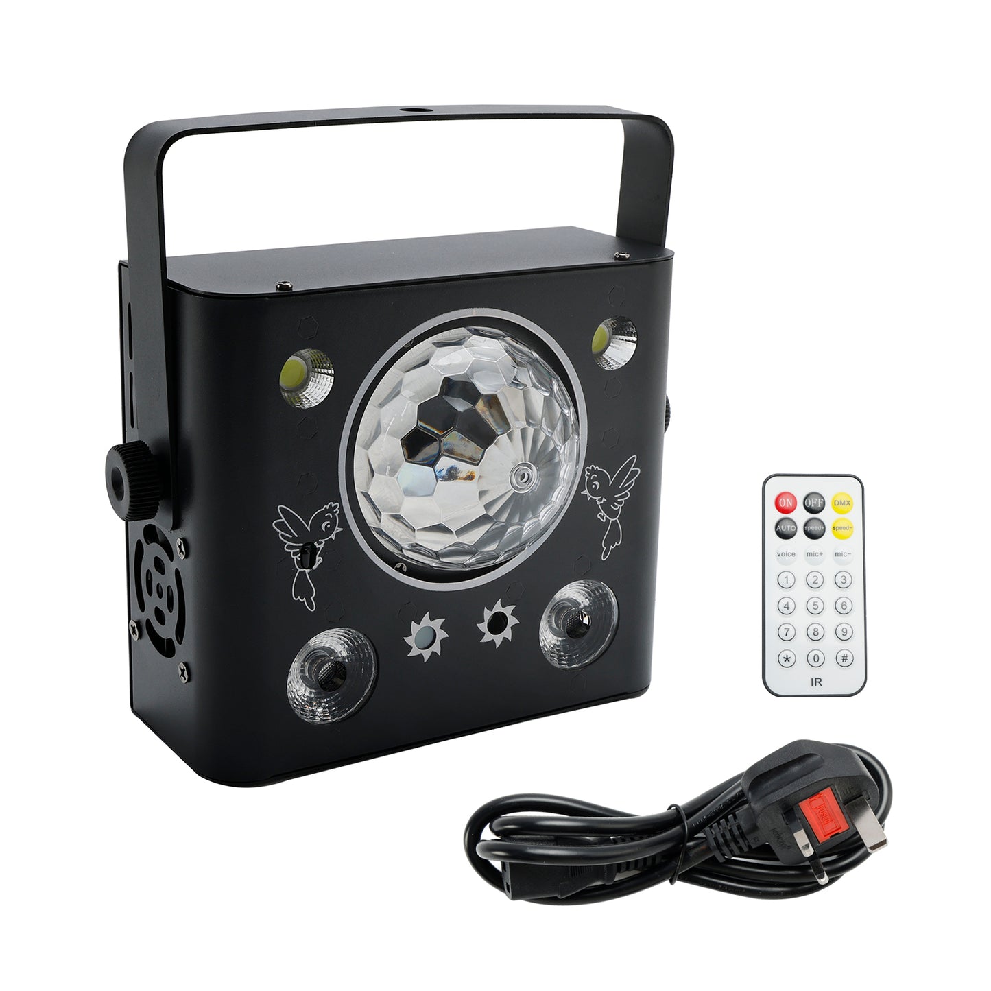 DMX RGB LED Beam Scanner Projector DJ Disco Party Stage Strobe Laser Light