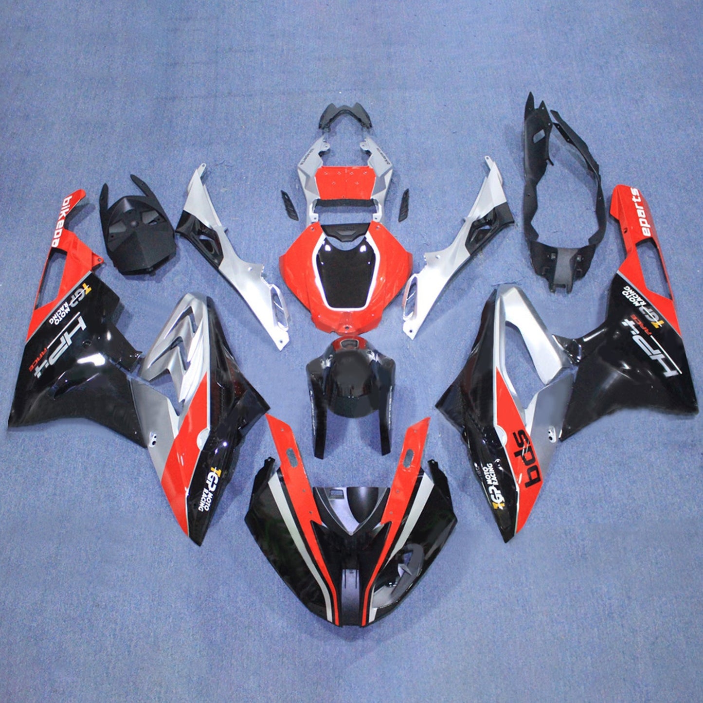 2017-2018 BMW S1000RR Injection Fairing Kit Bodywork Plastic ABS