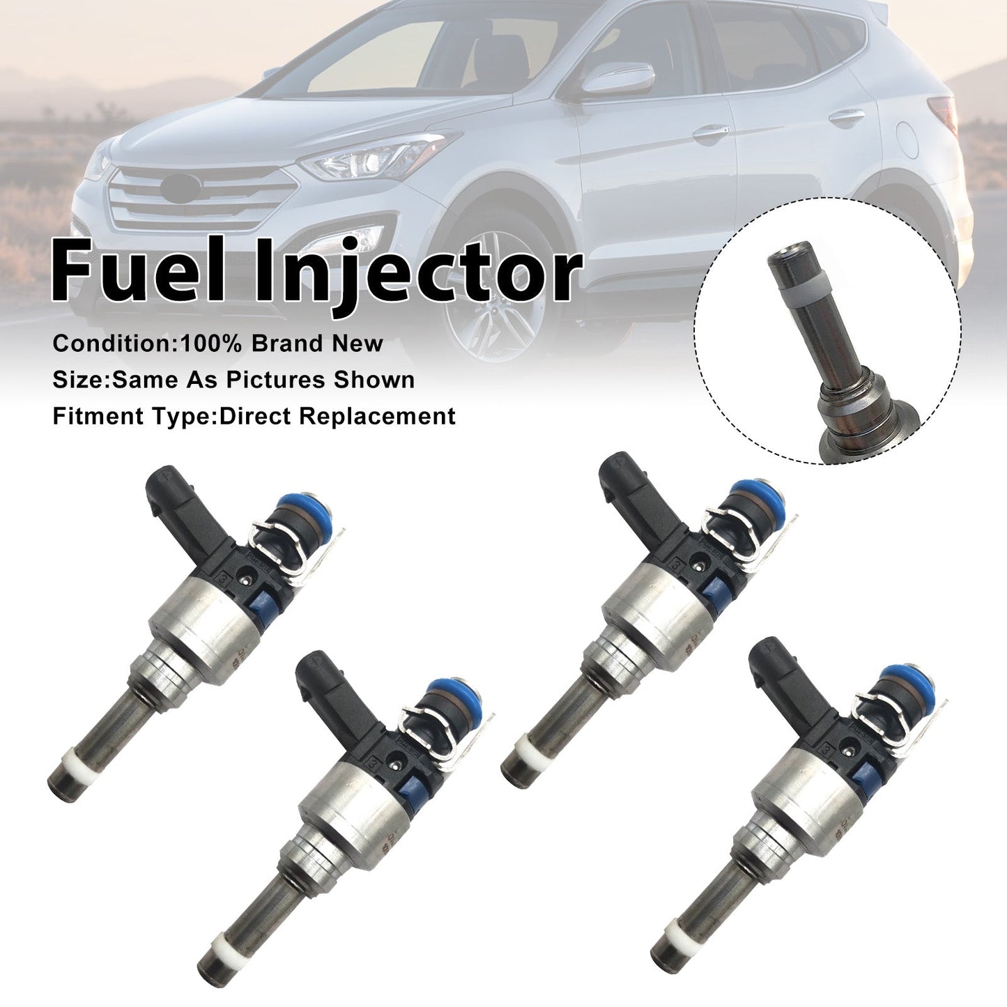 2011-2014 For Hyundai Sonata 2.0L 4PCS Fuel Injector 35310-2G720