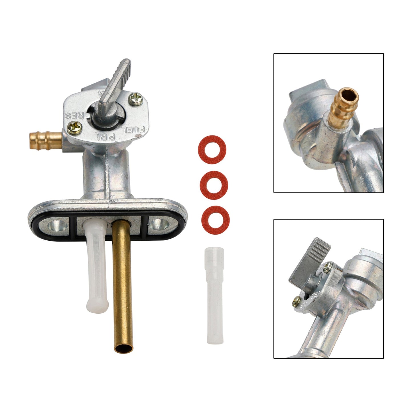 Gas Tank Fuel Cock Valve Petcock fit for SMC ATV RAM R100 Hornet 100 Jumbo 300