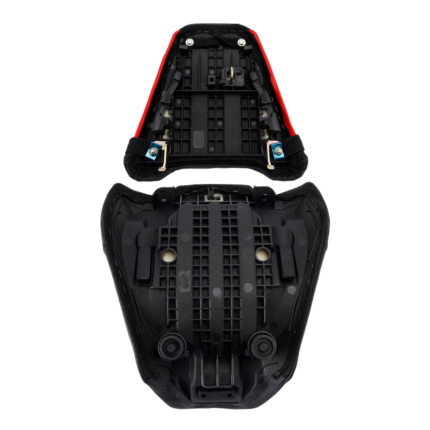 2024-2025 For Honda Cb650R Cbr650R Front&Rear Raider Passenger Cushion Kit Red1