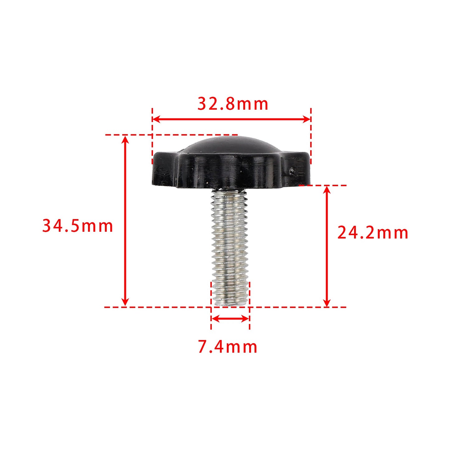 4x Saddlebag Lock Mounting Bolts Theft Deterrent Fastener Kit For Touring 93-18