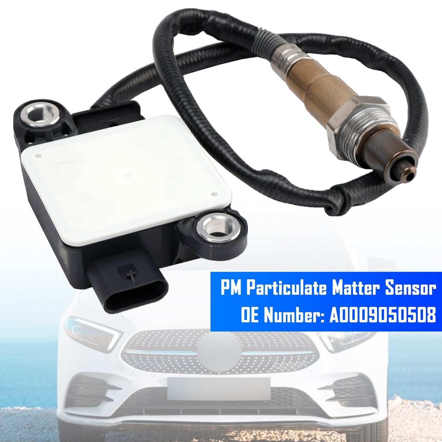 09/2018-on Mercedes-Benz A-Class Saloon (V177) A 180 d (177.103) Saloon Diesel PM Particulate Matter Sensor A0009050508