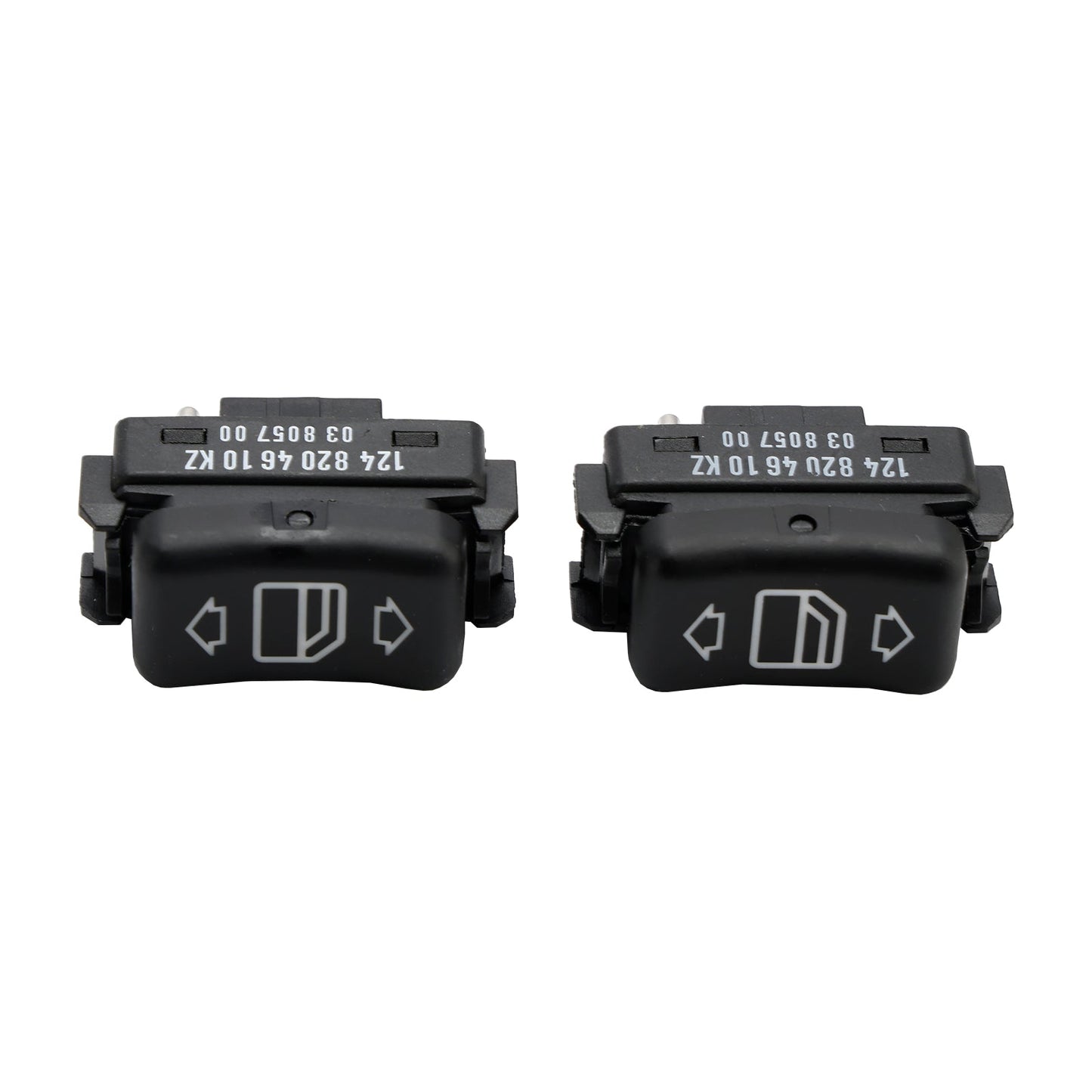 2X Console Power Window Switch Front Button for Mercedes Benz W124 S126 W190
