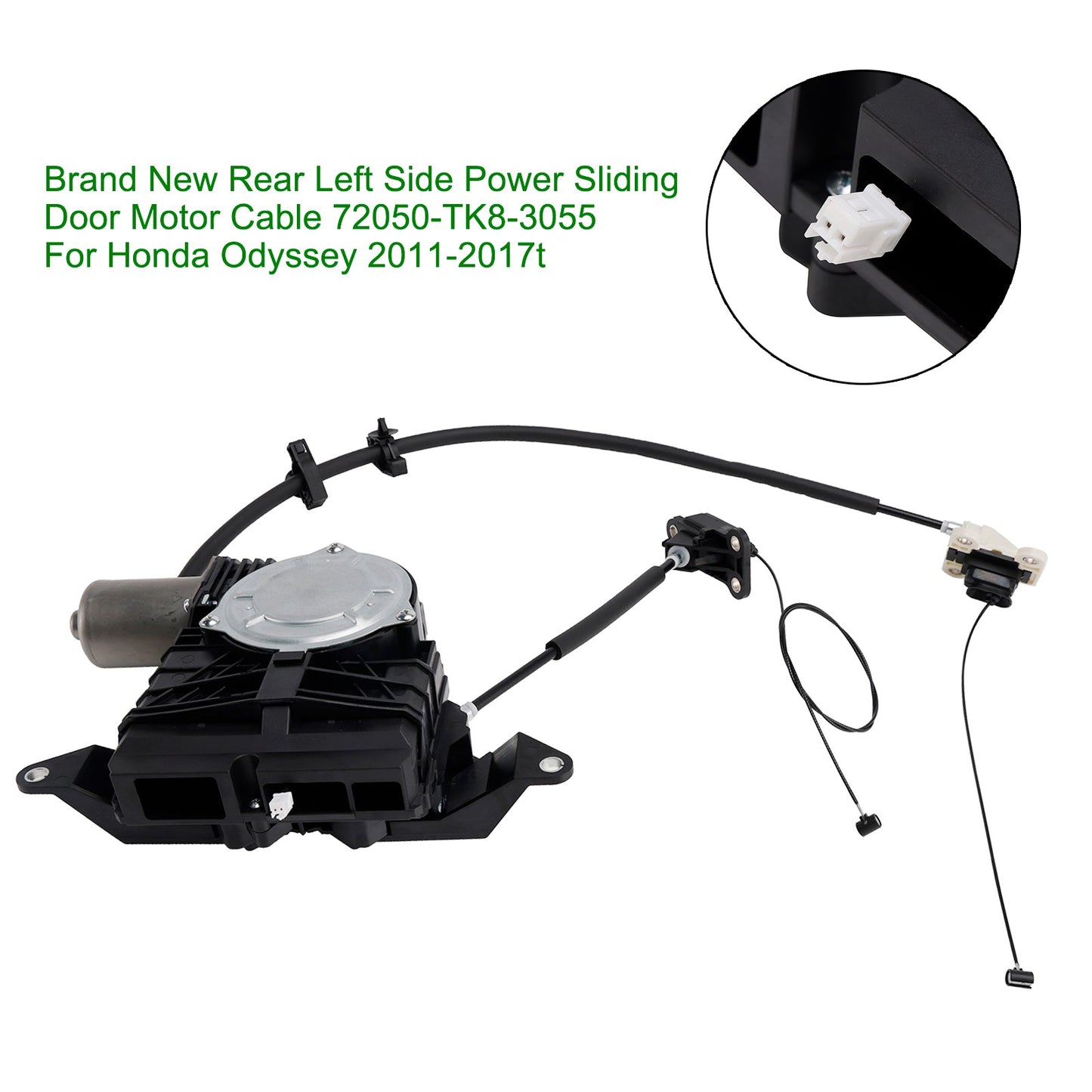 2011-2017 Honda Odyssey Rear Left Side Power Sliding Door Motor Cable 72050-TK8-3055
