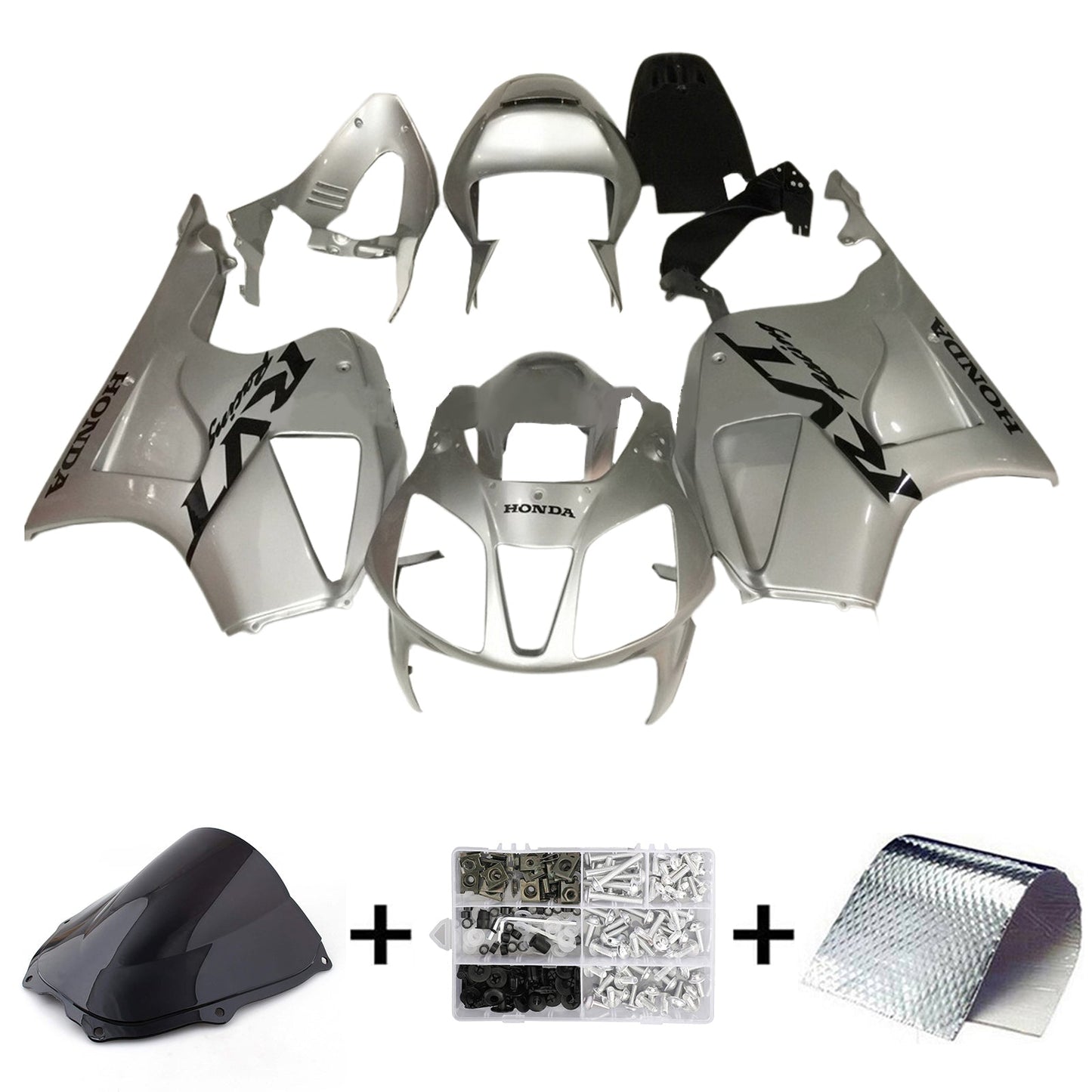 2000-2006 Honda VTR1000 RC51 Injection Fairing Kit Bodywork Plastic ABS