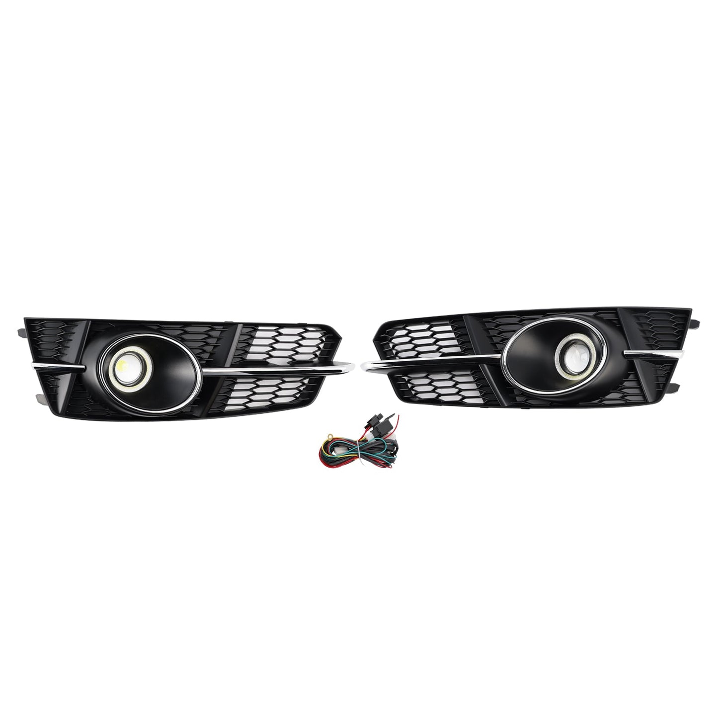 2016-2018 Audi A6 S6 Sline Fog Light Grill Cover Lamp Grille W/ Fog Light