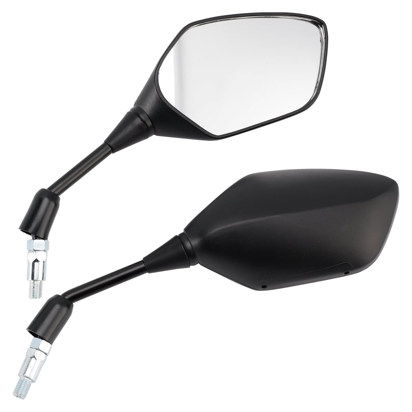 BLACK PAIR REAR VIEW MIRRORS 10MM FOR HONDA VFR800X CROSSRUNNER 2011-2017