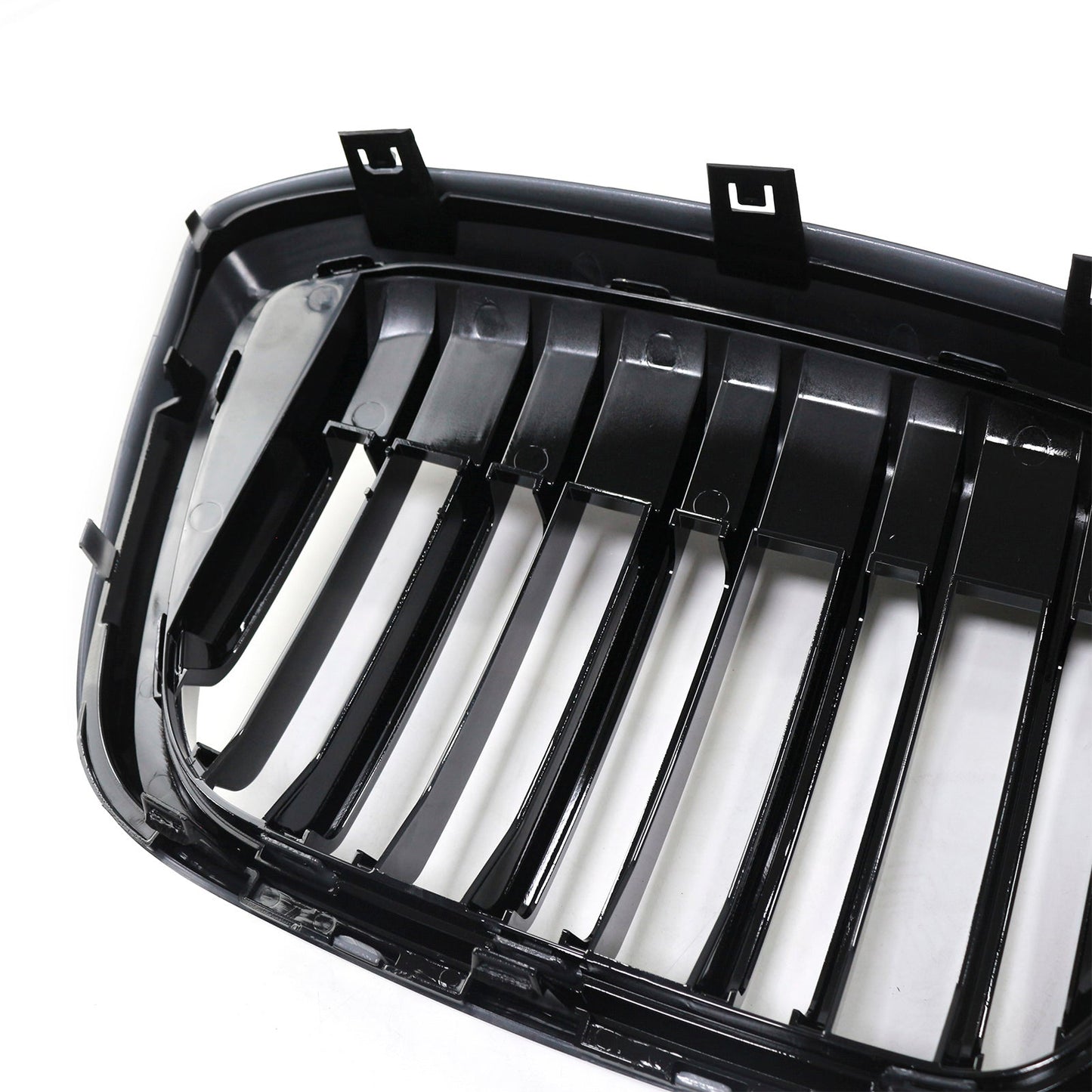 2022-2024 BMW IX3 G08 LCI Double Slat Gloss Black Front Kidney Grill Grille