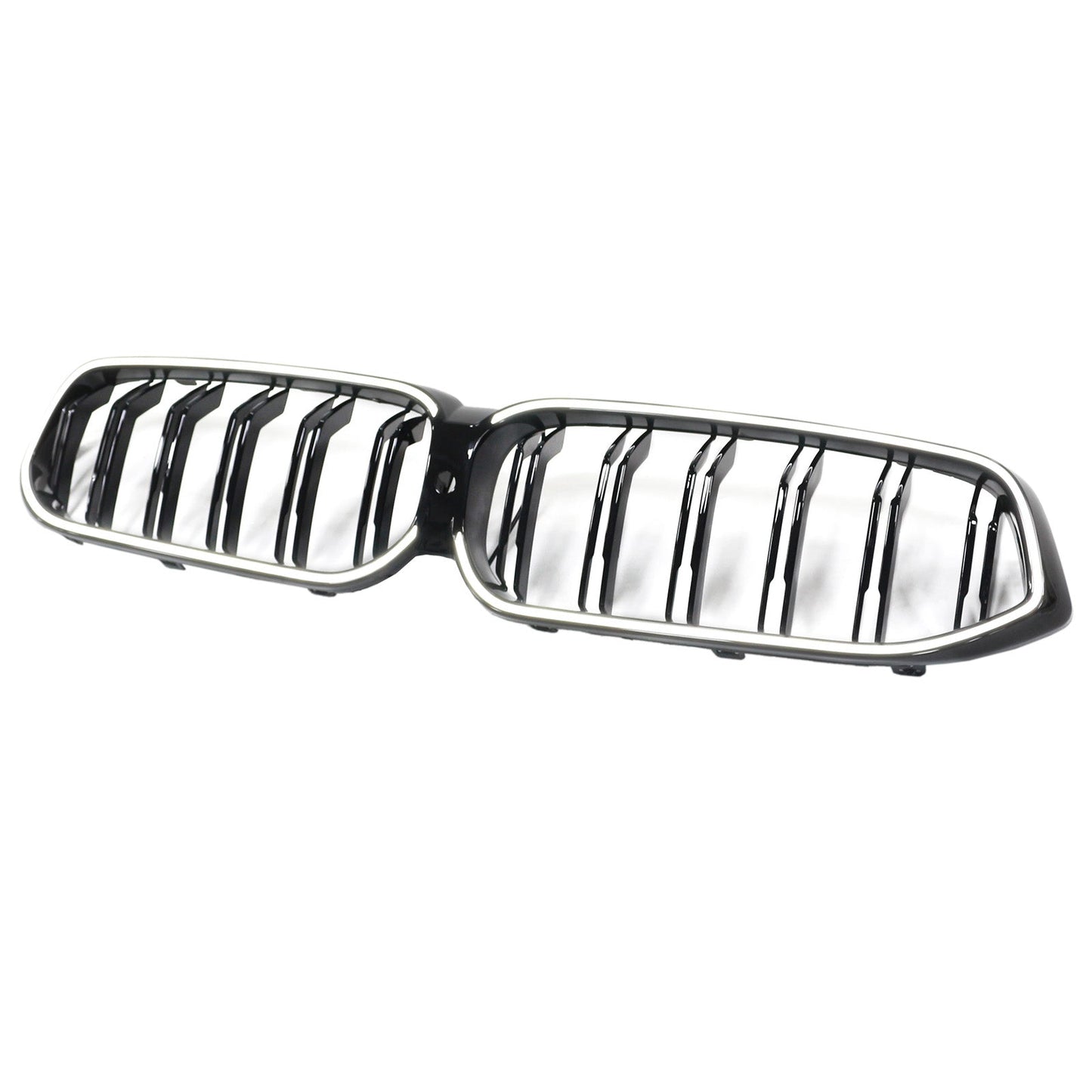 2020-2025 BMW 6 Series G32 Double Slat Black Front Kidney Grill Grille