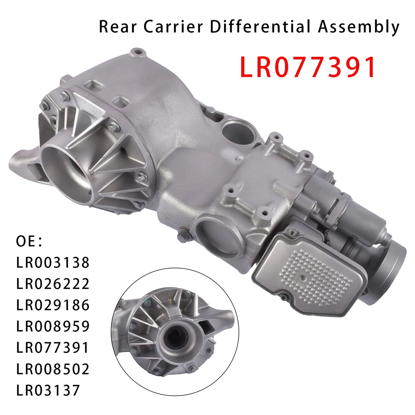 LR008959 For 2009-2015 Land Rover LR2 Range Rover Rear Carrier Differential