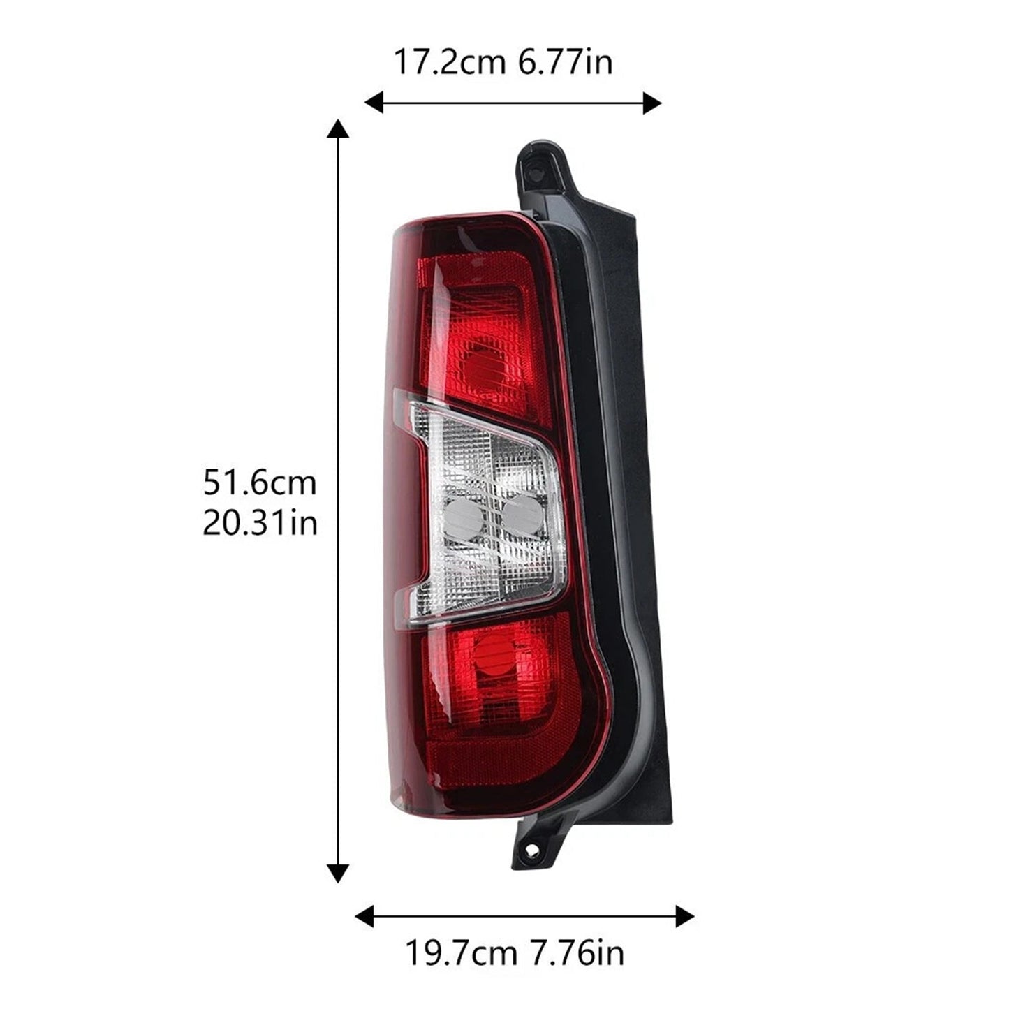 2018-2023 Peugeot Partner Left Side Rear Tail Light Back Lamp 9819235880