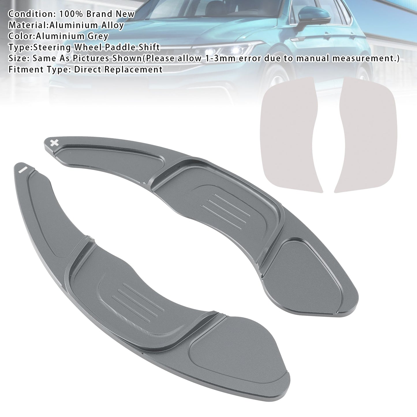 Steering Wheel Paddle Shifter Extension For VW Golf 7 T-ROC