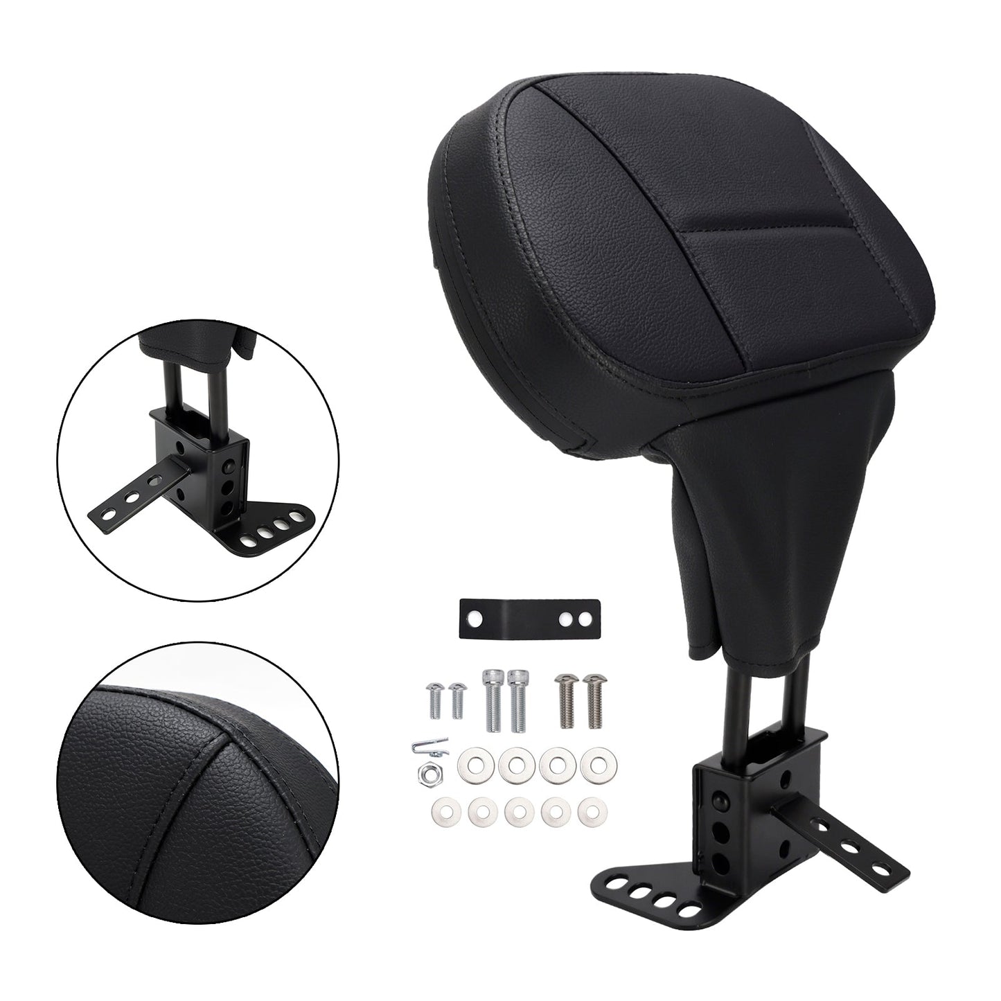 1988-2008 Street Electra Road Glide Road King Tri Glide Driver Backrest pad