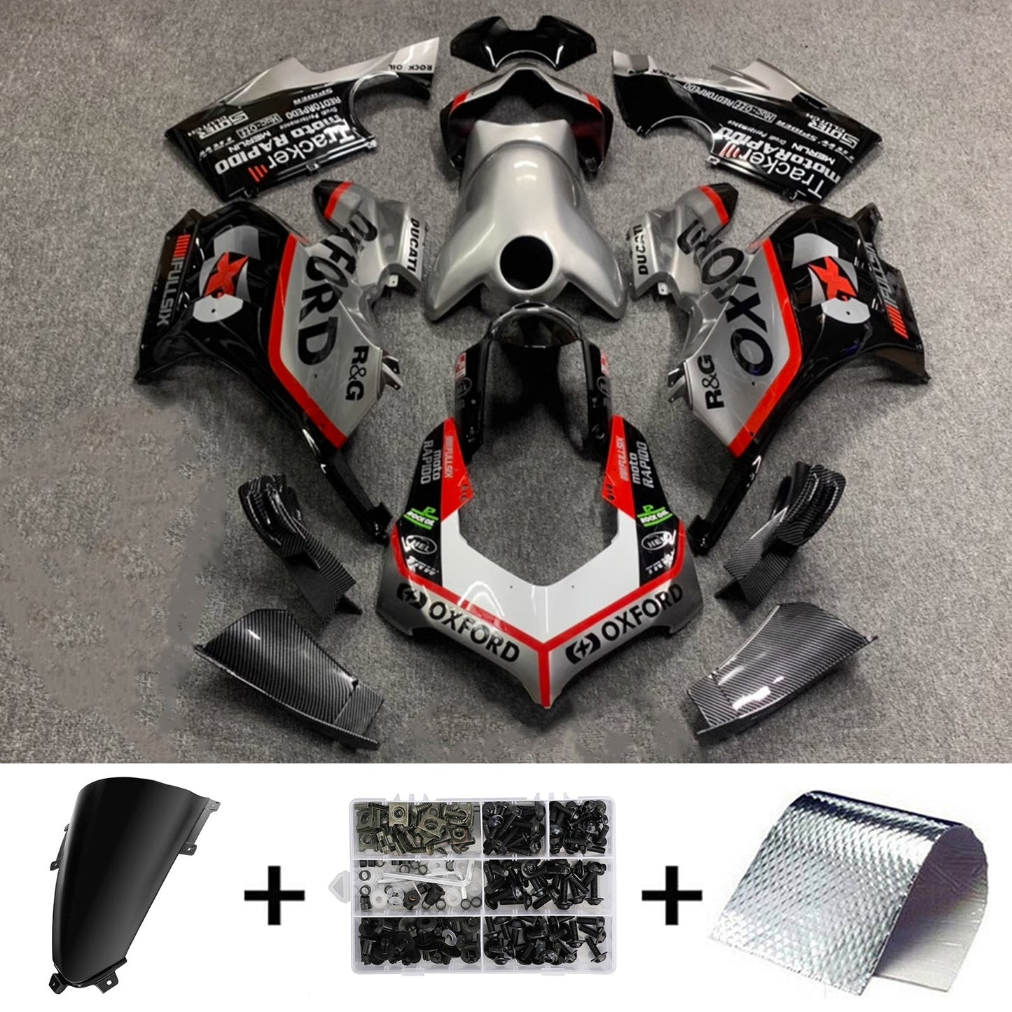 2020-2021 Ducati Panigale V4/V4S 2019-2022 V4SP/V4R Injection Fairing Kit Bodywork