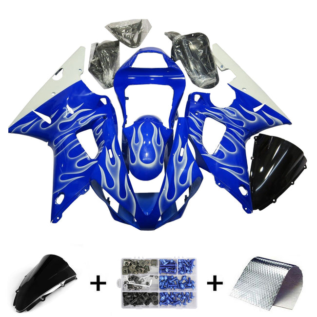 2000-2001 Yamaha YZF 1000 R1 Injection Fairing Kit Bodywork Plastic ABS