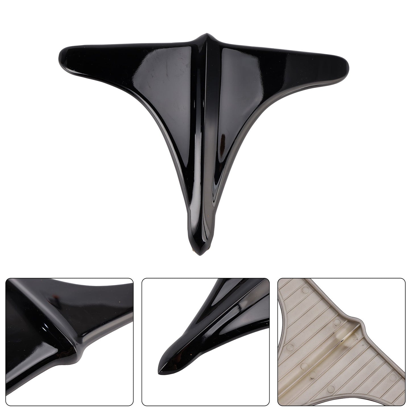 ABS Rear Fender Accents Front Edge Trim For Street Tri Glide 2009-2023