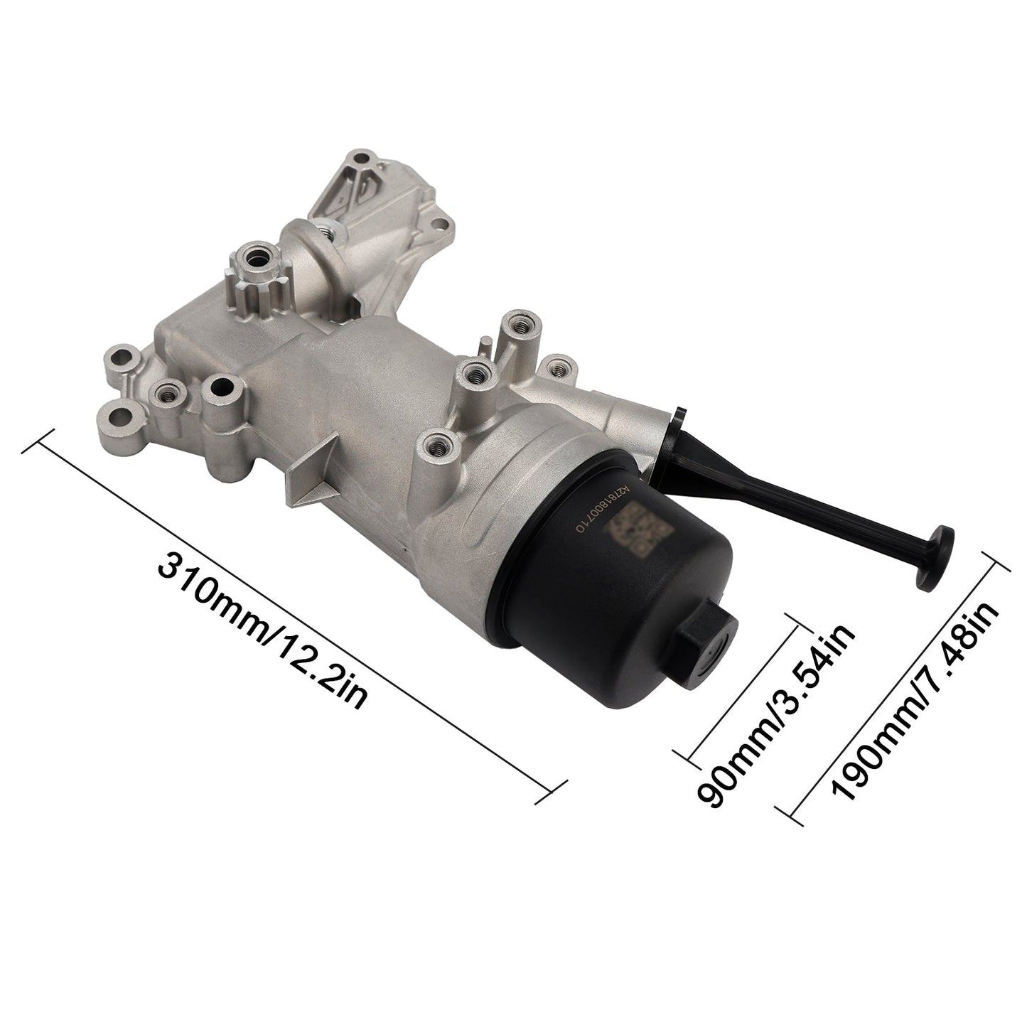 2014-2016 Mercedes-Benz S550 W222 - Base Submodel Engine Oil Filter Housing 2781800710 2781800009