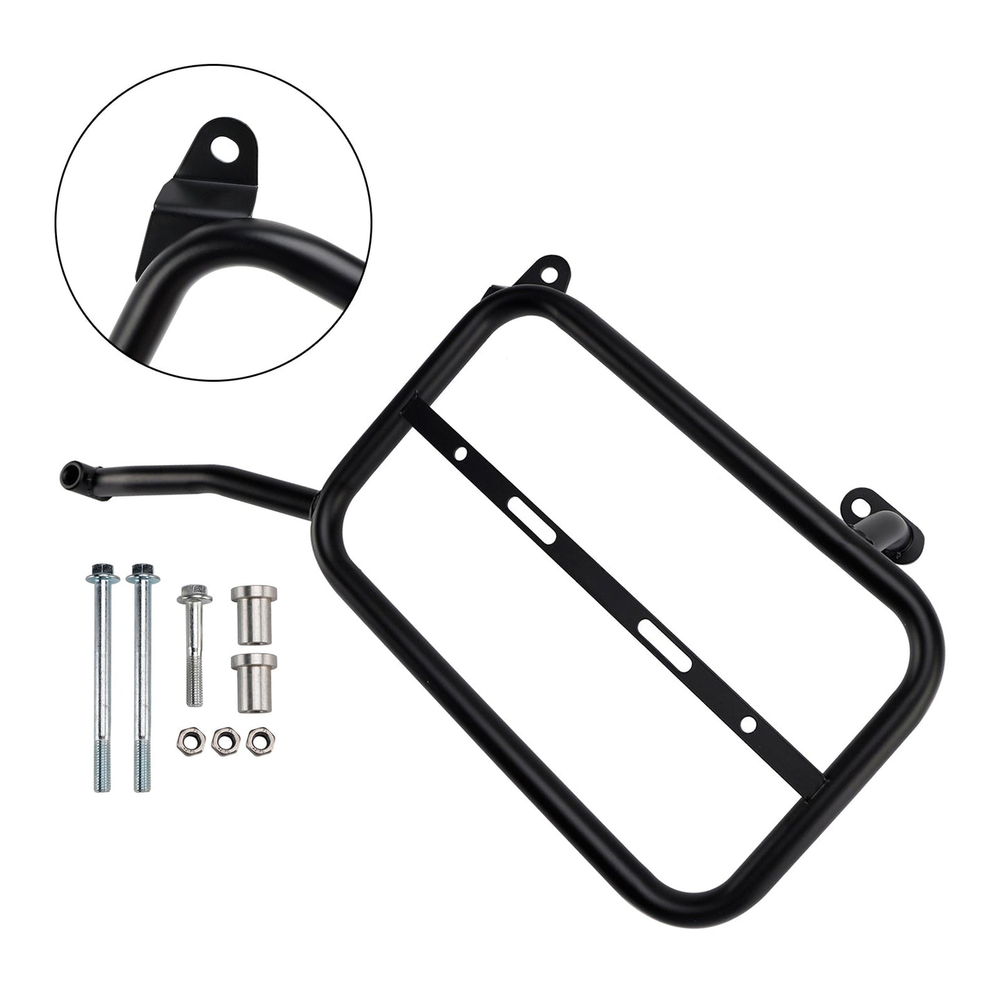2024-2025 Himalayan 450 Luggage Rack Side Saddle Bag Mount Bracket Left
