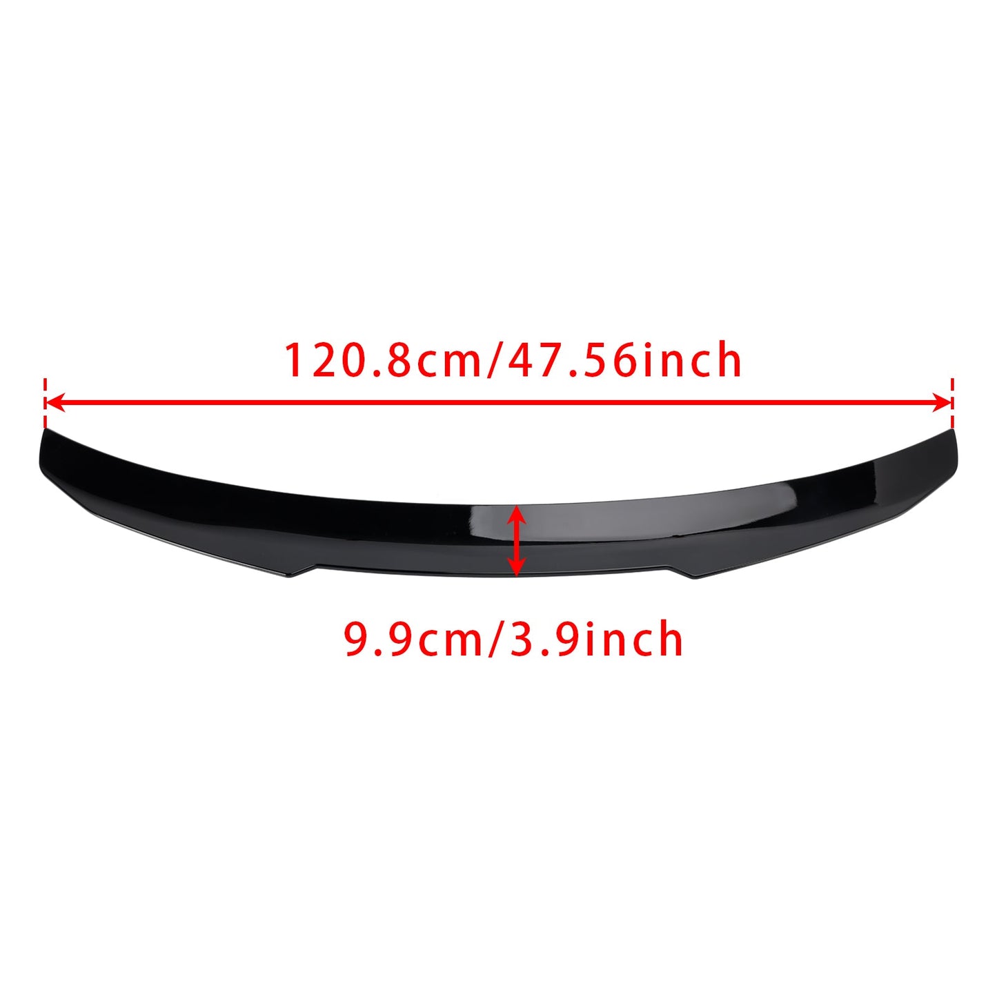 2020+ BMW 4 Series G22 G82 Coupe PMS Style Gloss Black Rear Boot Spoiler