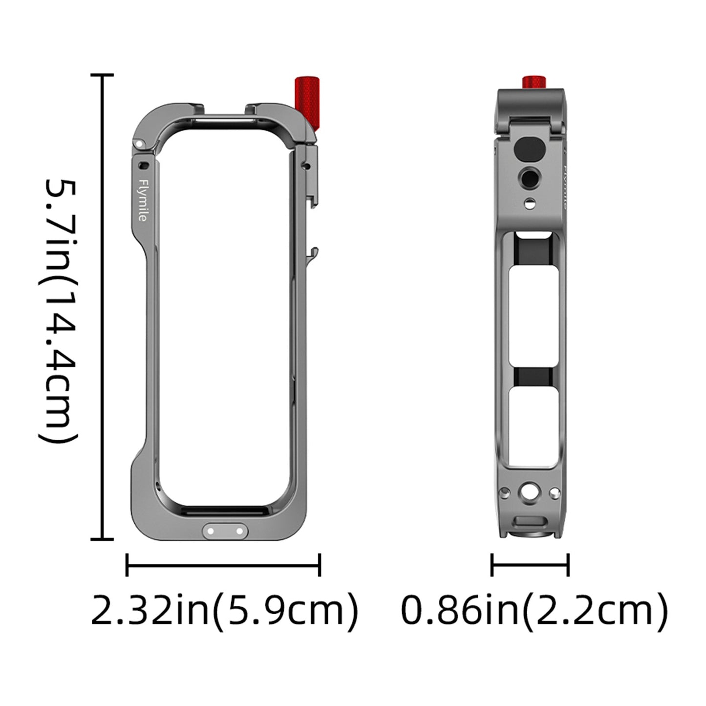 Camera Accessories Protective Frame Case With Lens Cover Kit For Insta360 X5