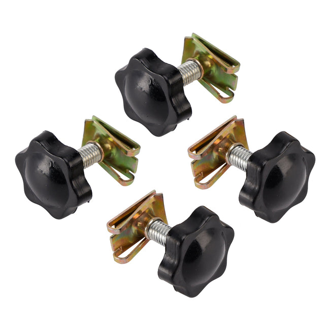 4x Saddlebag Lock Mounting Bolts Theft Deterrent Fastener Kit For Touring 93-18