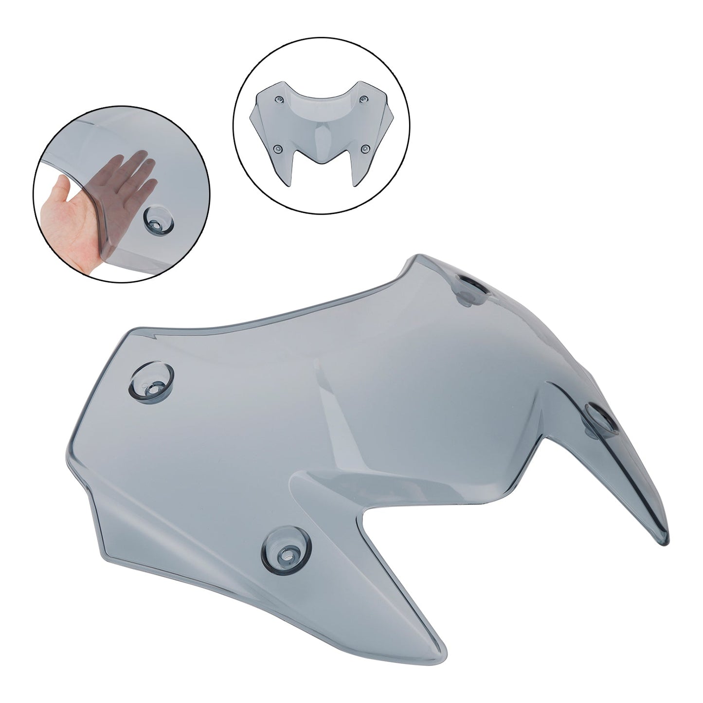 2022-2024 YAMAHA T-MAX 560 Windshield WindScreen + Bracket