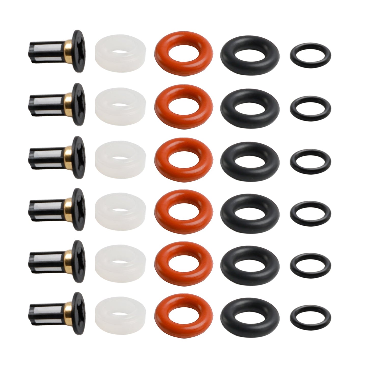 Fuel Injector Repair Kit Fit Honda Accord Odyssey Pilot TL MDX Vue 3.0L 3.2L