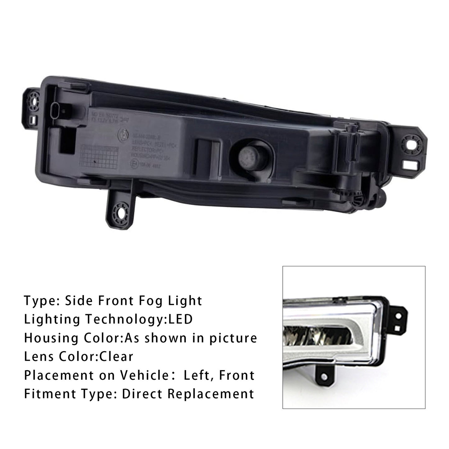 2018-2022 BMW X5 G05 1 Pcs LED Front Left Fog Light 63177406365