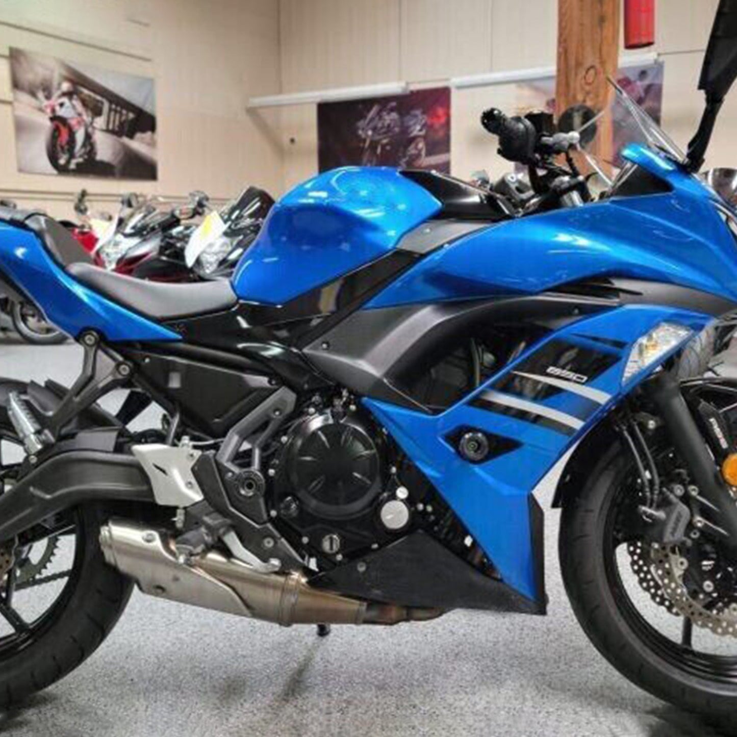 2020-2024 Kawasaki ER-6F Ninja650 Injection Fairing Kit Bodywork ABS #101