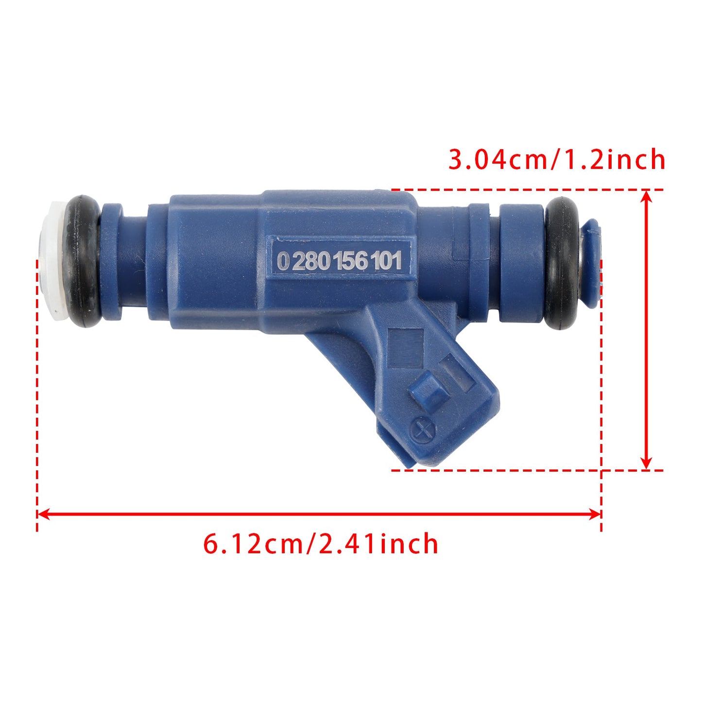 8Pcs Fuel Injector For Porsche Cayenne 9PA 4.5L 0280156101