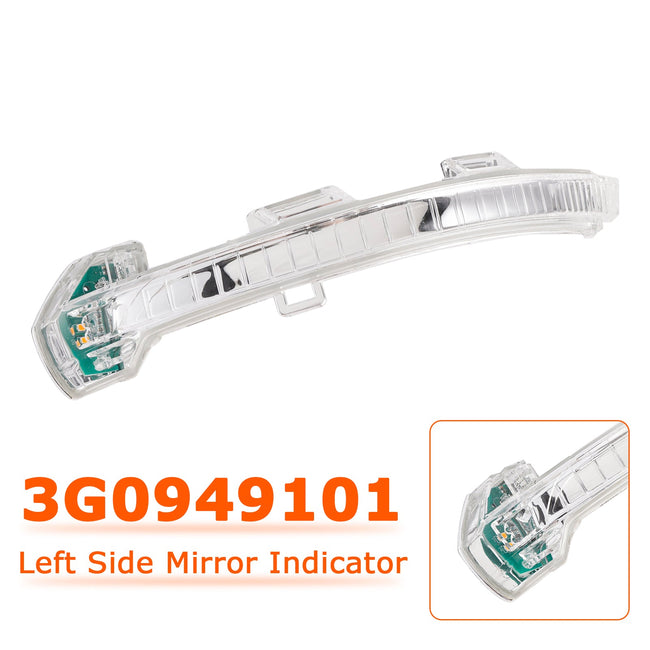 Left Side Mirror Indicator Light Lamp for VW Passat B8 2015-2020 3G0949101