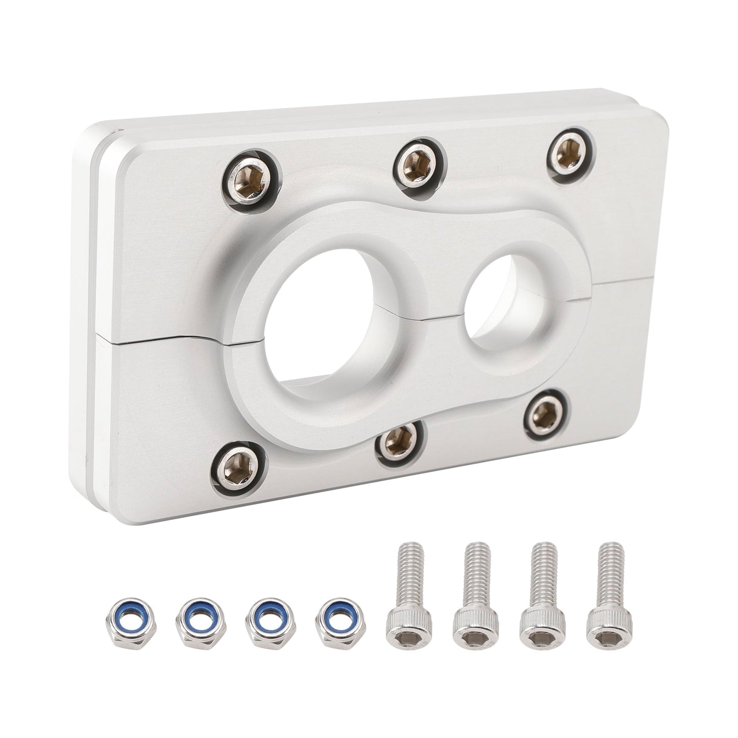 Holley Terminator x Max Aluminum Fire Wall Pass Through Raw Bracket