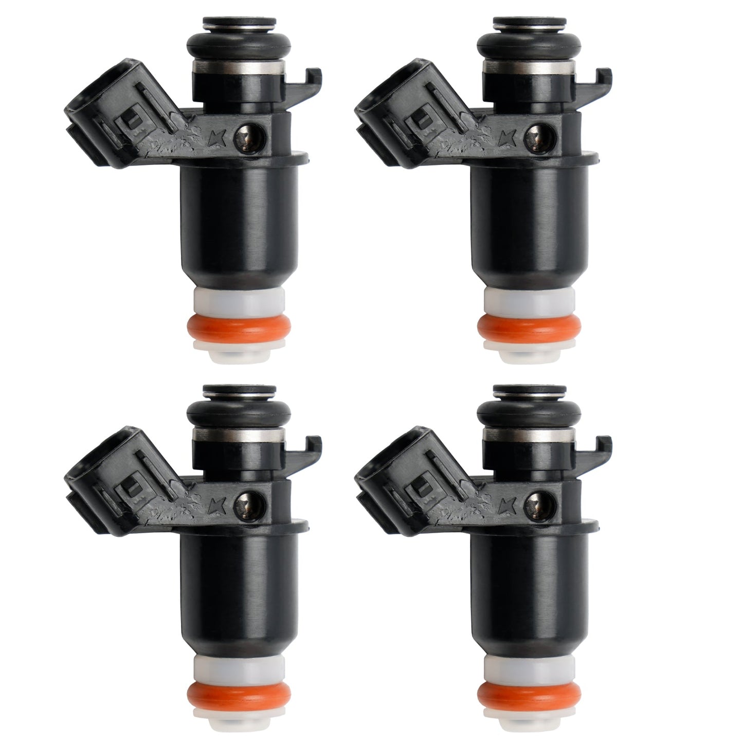 4PCS 16450-HW1-672 Fuel Injectors For Honda AquaTrax F12 F12X 02-07 R12 R12X 03-07