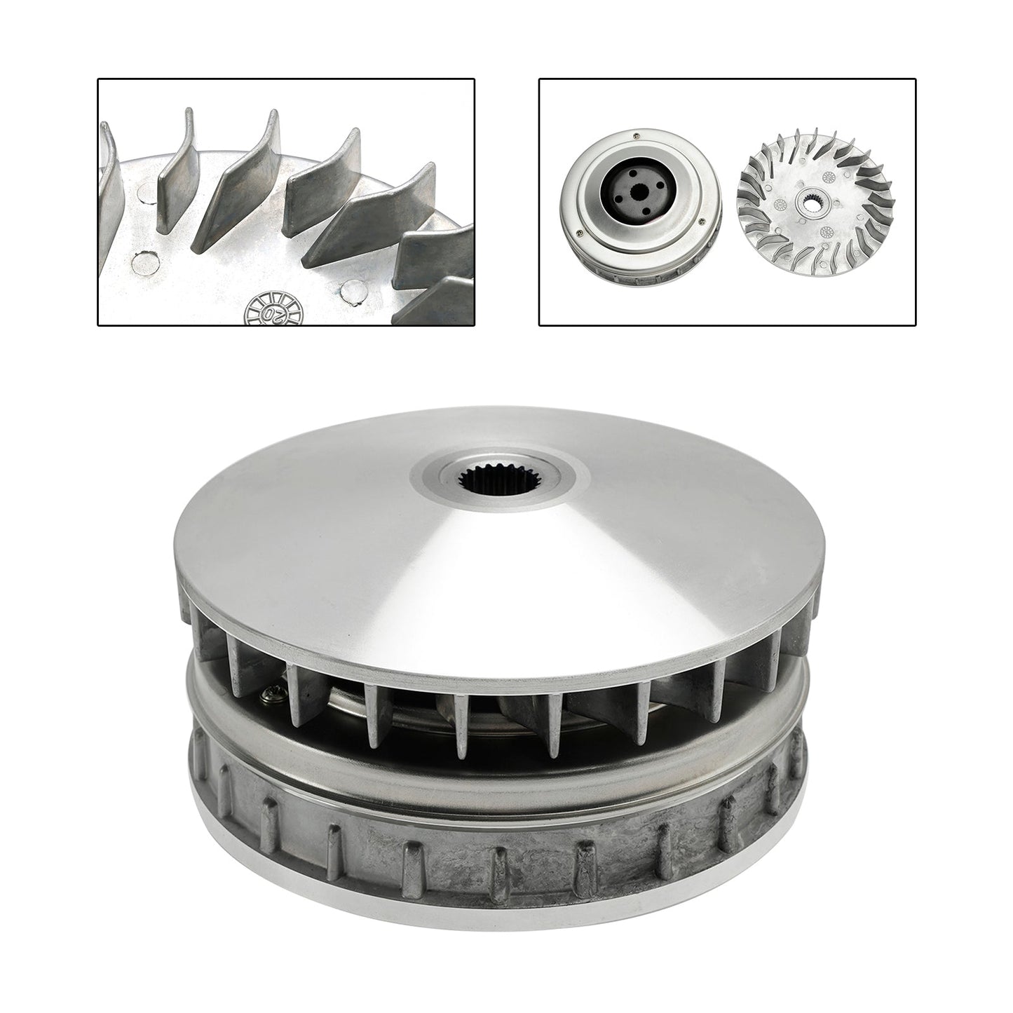 2012-2015 Coleman Outfitter 400 Rear Clutch Variator Secondary Lu020554 Lu020479