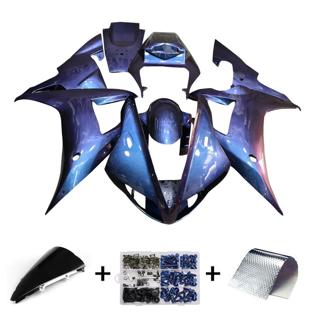 Injection Fairing Kit Bodywork Plastic ABS For Yamaha YZFR1 YZF-R1 2002-2003