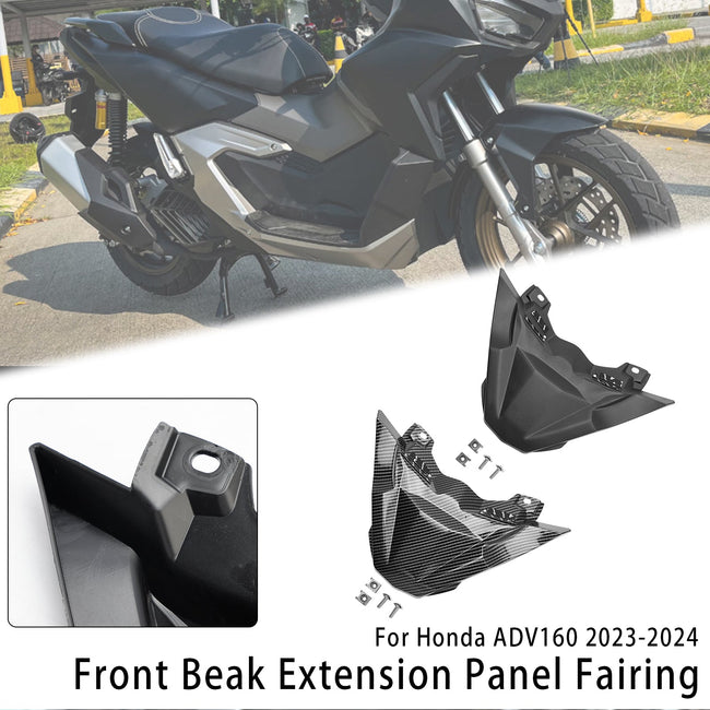 2023-2024 Honda ADV 160 Front Beak Extension Nose Panel Fairing