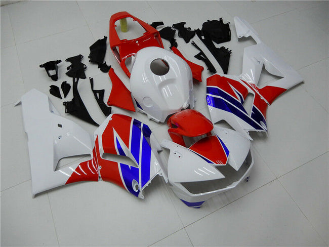 ABS Injection Mold Bodywork Fairing Kit For Honda CBR600RR 2013-2020 White Blue
