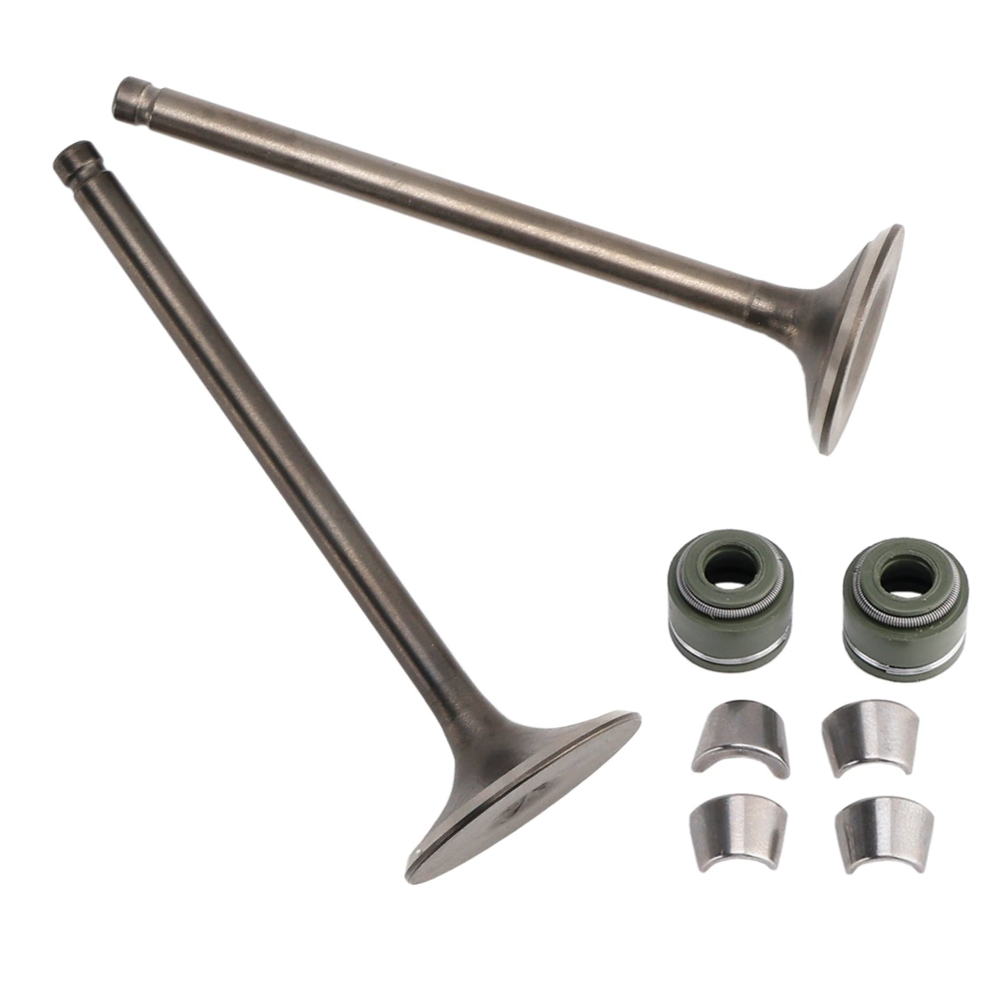 VALVE SET INLET & EXHAUST FOR CG200 GS200 DIRT BIKE POCKET BIKE ATV QUAD