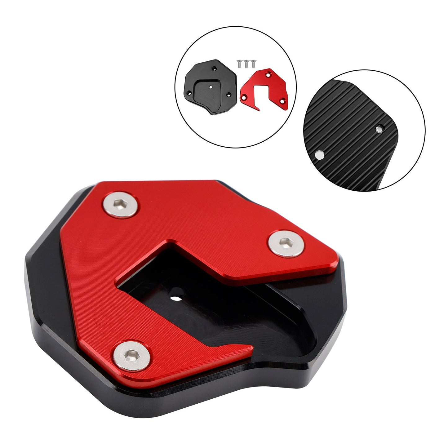 2008-2020 Suzuki GSXR1300R Kickstand Enlarge Plate Pad