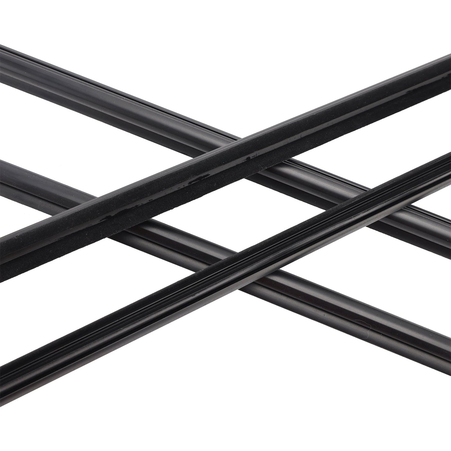 2010-2015 Toyota Prius 4PCS Door Glass Belt Outer Molding Weatherstrip