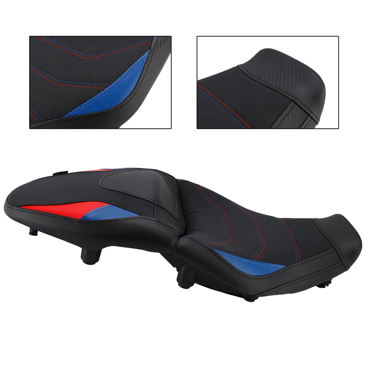 Front Rear Driver Passenger Seat -20mm Black Fits For Bmw S1000Xr 20-24 M1000Xr Black