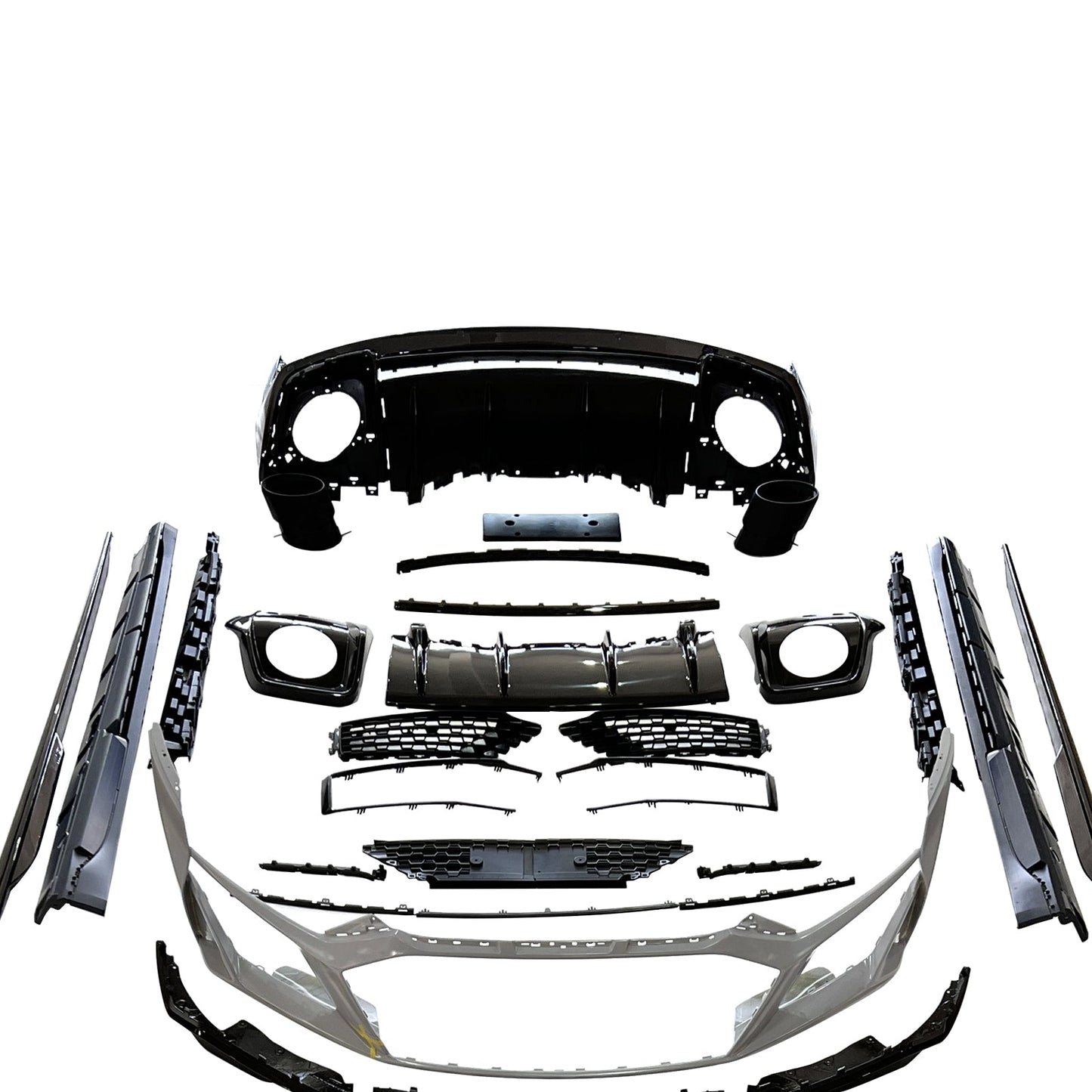 Fit AUDI R8 4S 2016-2020 Upgrade To 2021-2024 Body Kit Bumper