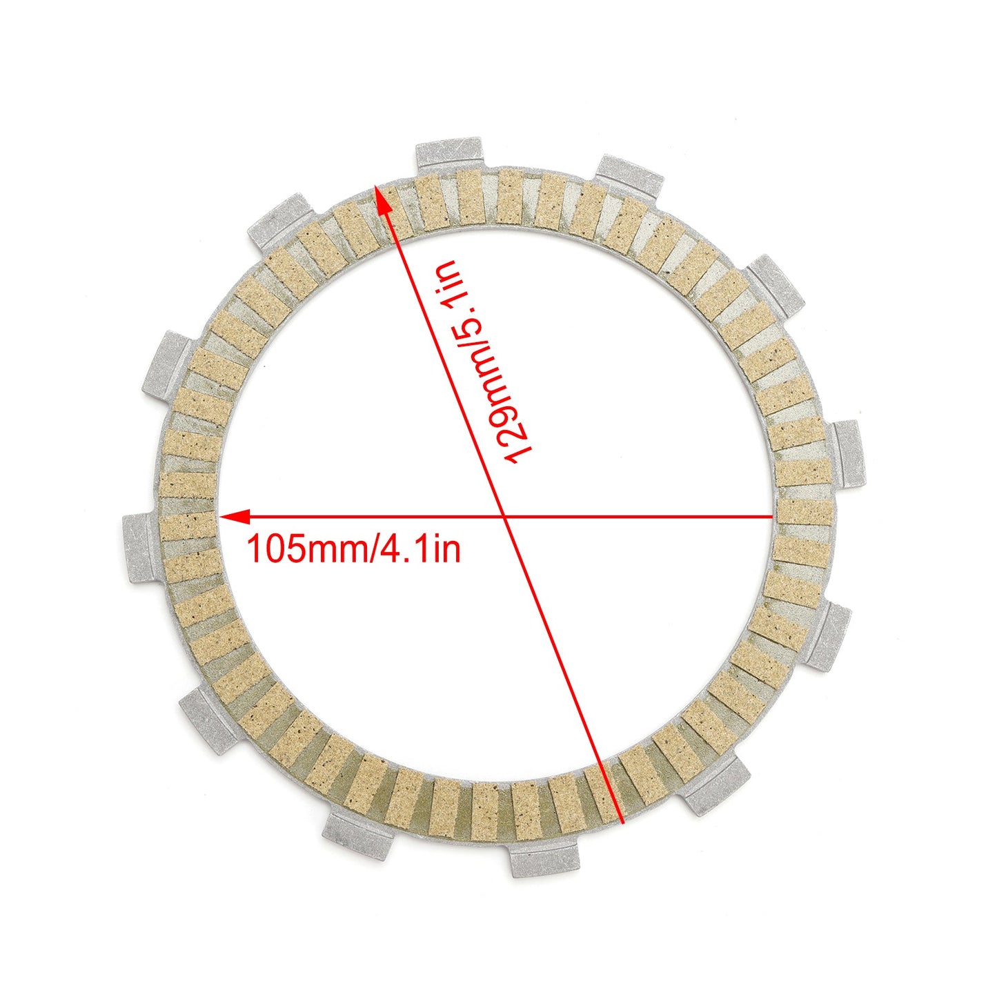 Clutch Friction Plate Kit Set fit for Ducati Scrambler Icon 800 Monster 797