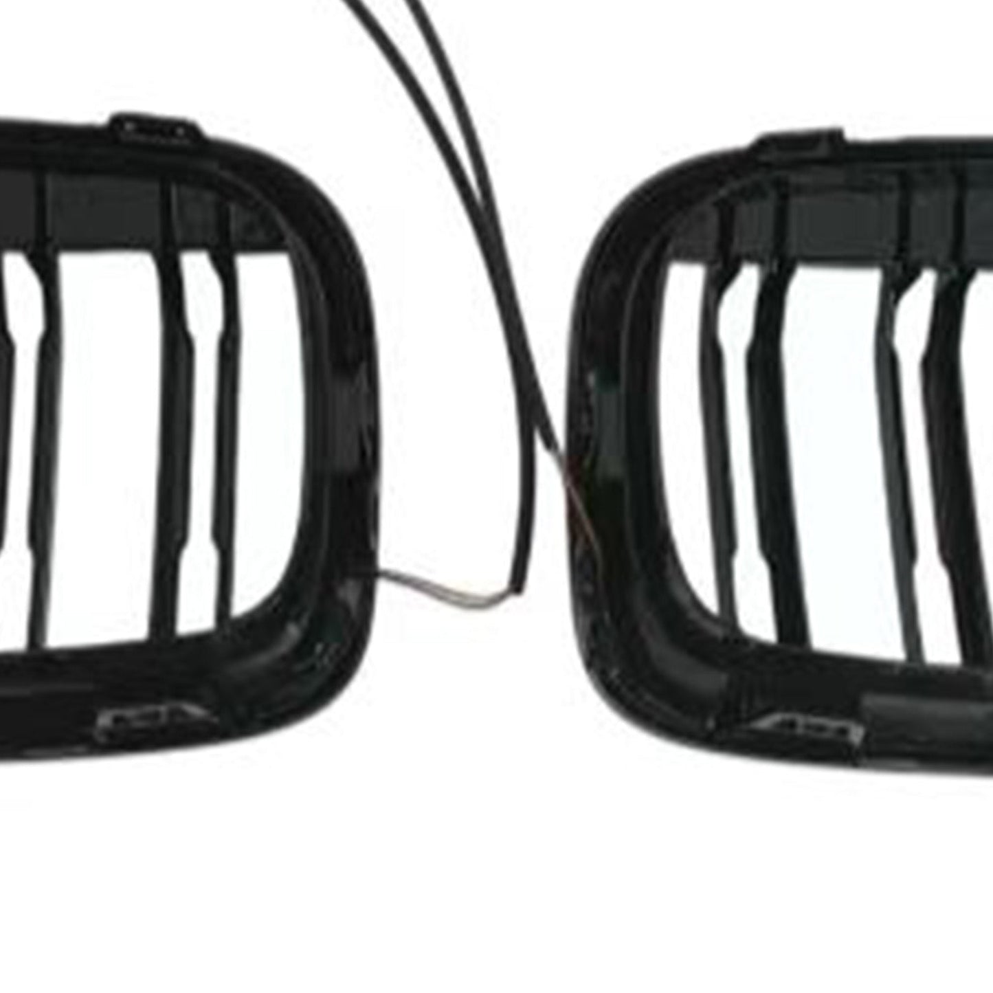 2018-2023 Fit BMW X2 Series F39 Black Front Bumper Grill Grille Double Slat